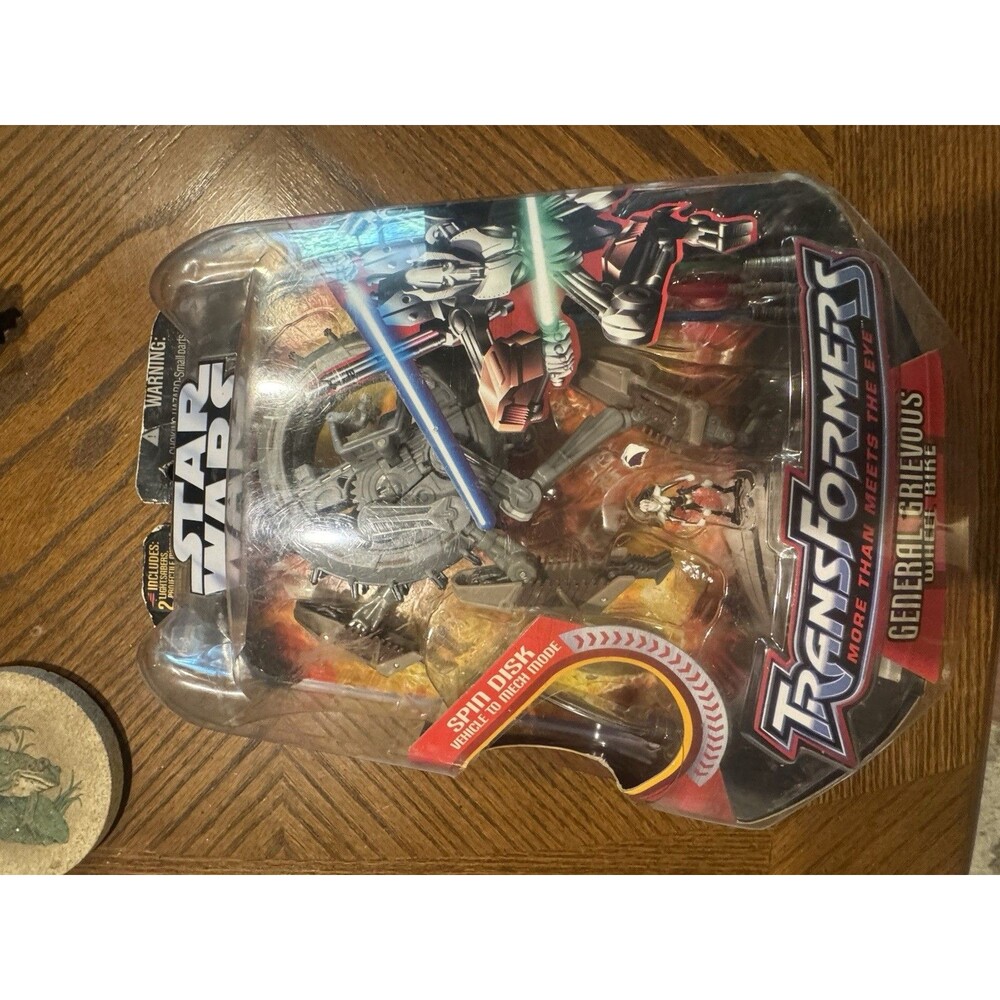 Hasbro Star Wars Transformers General Grievous Wheel Bike Action Figure